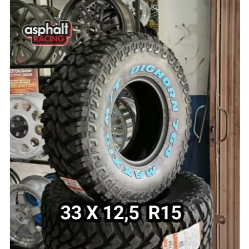 BAN MOBIL MAXXIS BIGHORN 33X12,5 R15 BAN MOBIL OFFROAD MAXXIS BIGHORN M/T 764 33/12.5 R15