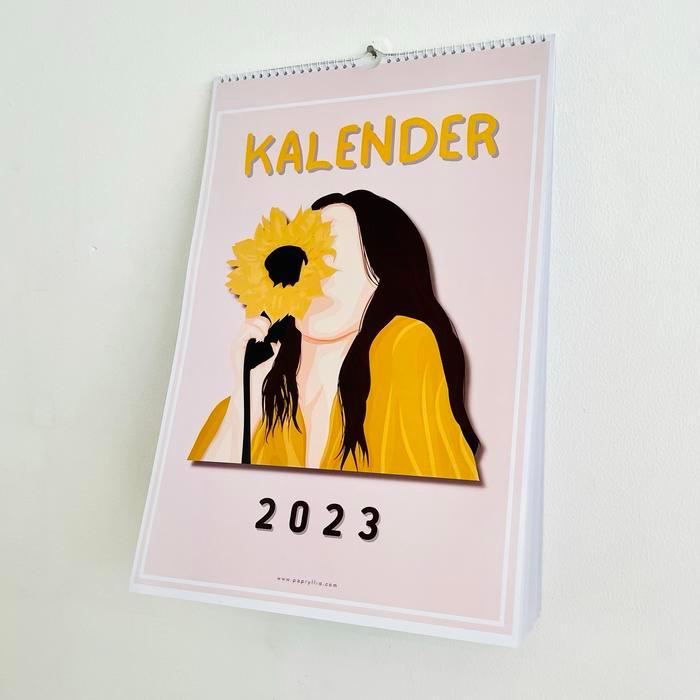 Kalender Meja Kalender Duduk Kalender Dinding Kalender Aesthetic - Kalender Meja