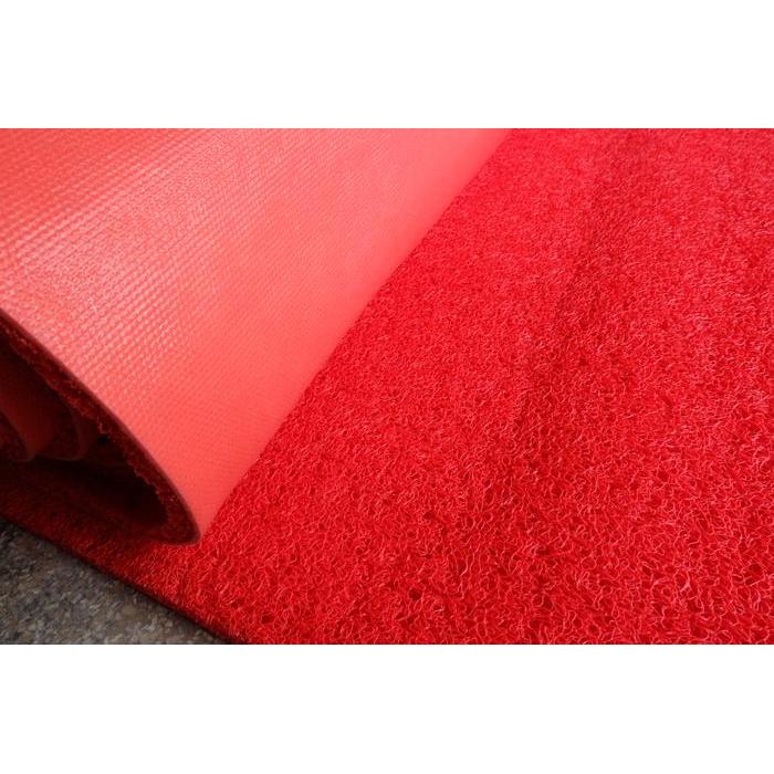 Keset Karpet PVC Mie Bihun 50 x 120 - BURGUNDY, Mie