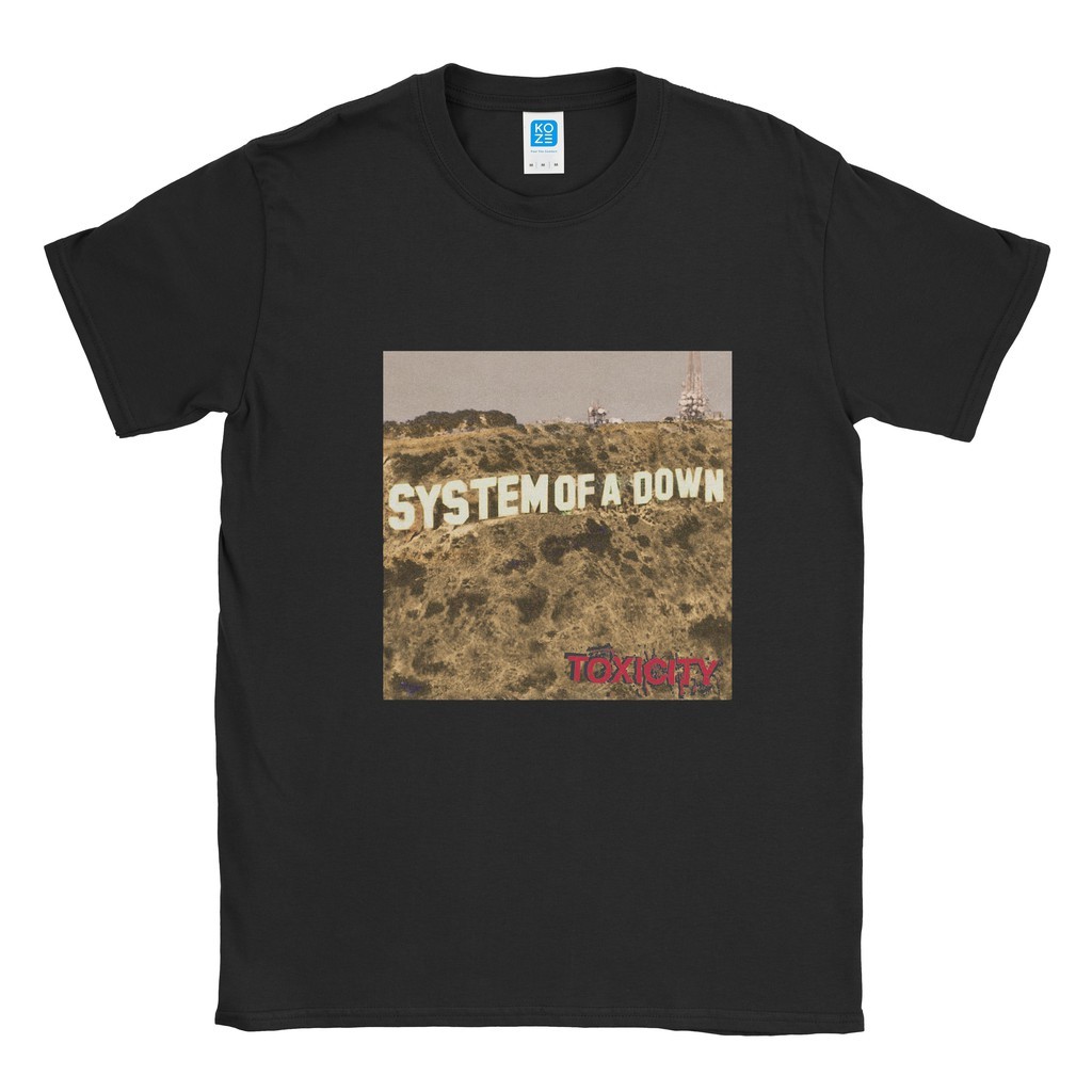 Baju Kaos Band System Of A Down Toxicity