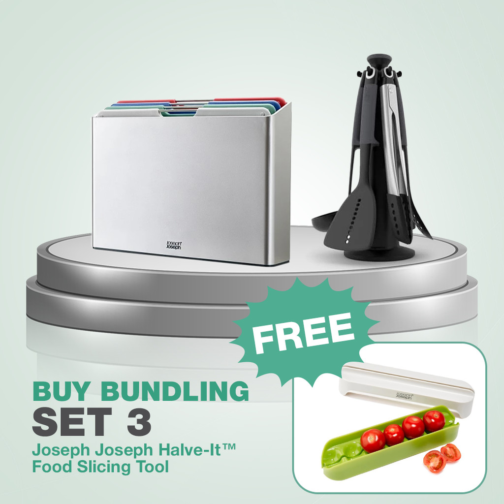 Joseph Joseph Christmas Set 3 / Set Talenan, Spatula, dan