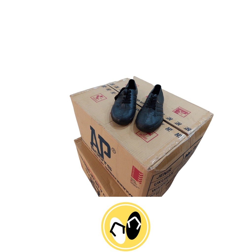 SEPATU KARET AP BOOTS MULTI FUNGSI - AP PUL / POOL BOLA 967 HITAM