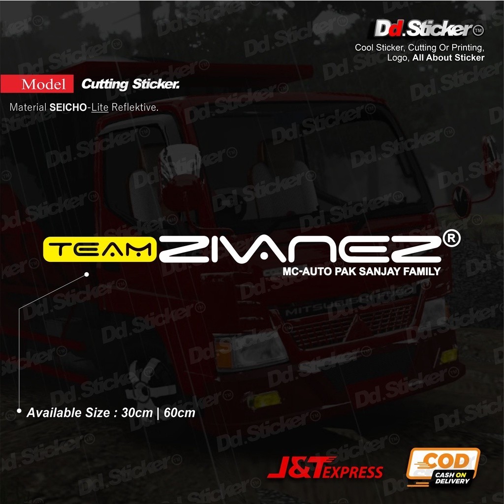 Sticker Team Zivanes | Cutting Sticker