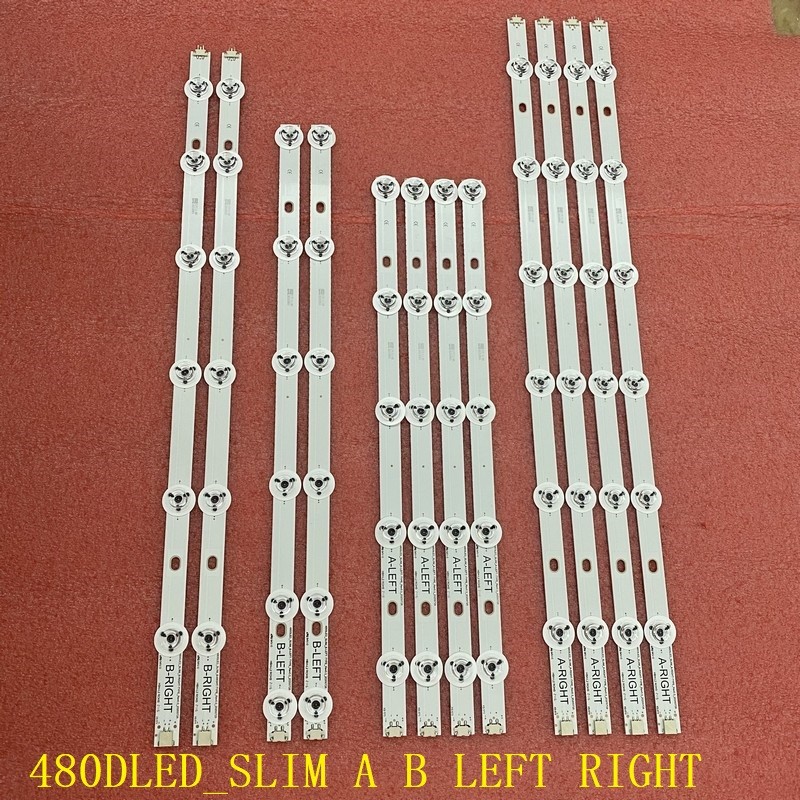 LED Strip For Panasonic TX48CX350 480DLED_SLIM A B TX48CX350B TX48CX400E TX48CX400B TX48S3653DB TX48