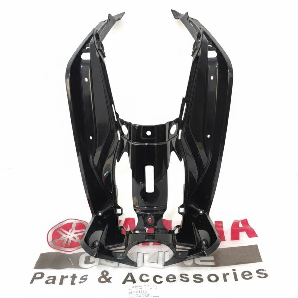 Cover legshield Leksil dalam belakang Kontak warna HITAM Yamaha Jupiter MX Old Original 1S7-F836K-00