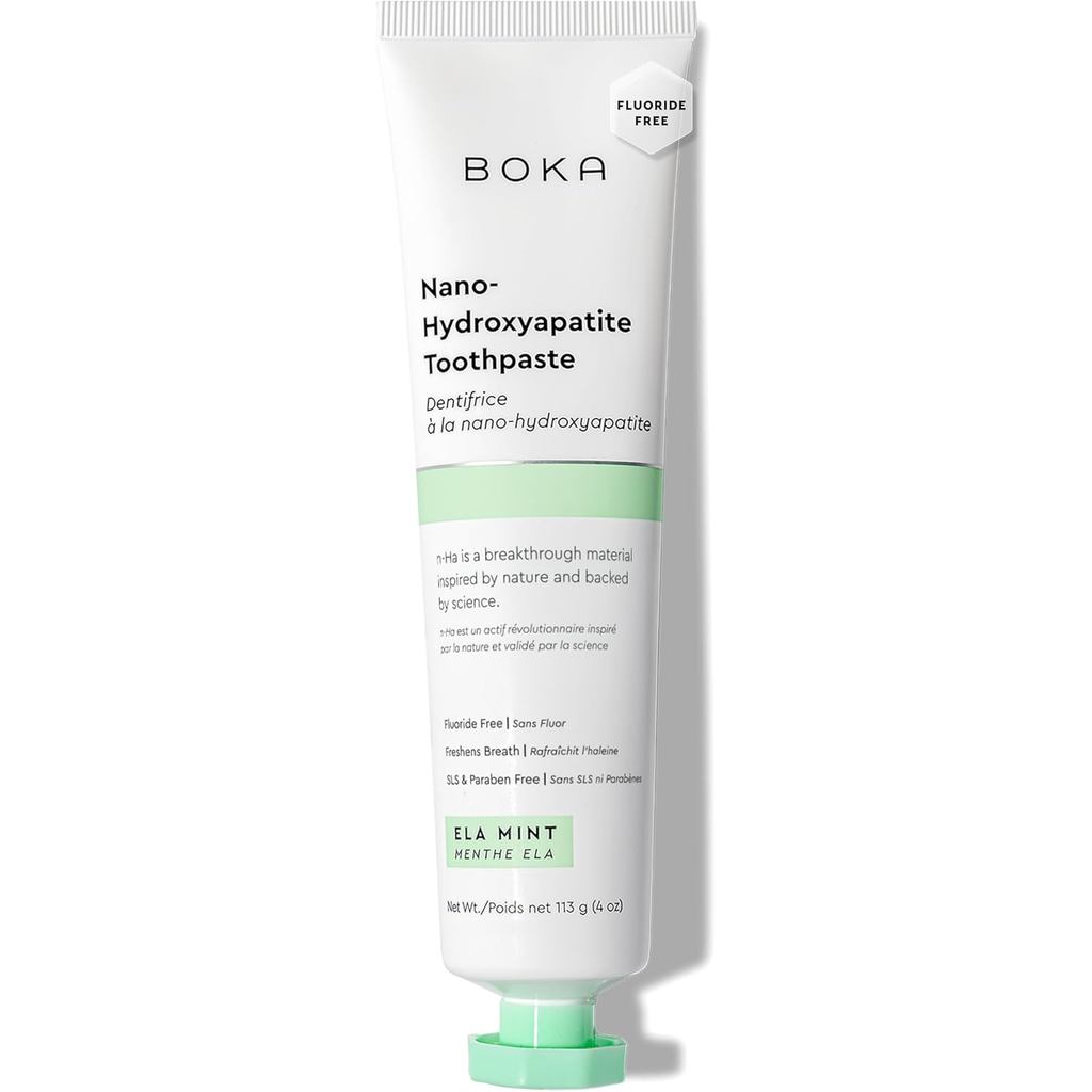 BokaFluorideFreeToothpaste,NanoHydroxyapatiteToothpaste,AppropriateforSensitiveTeeth-forAdult,KidsOr