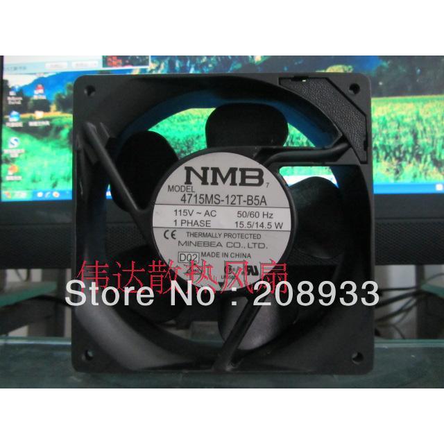 For NMB 4715MS12TB5A AC 115V 155145W chassis fan