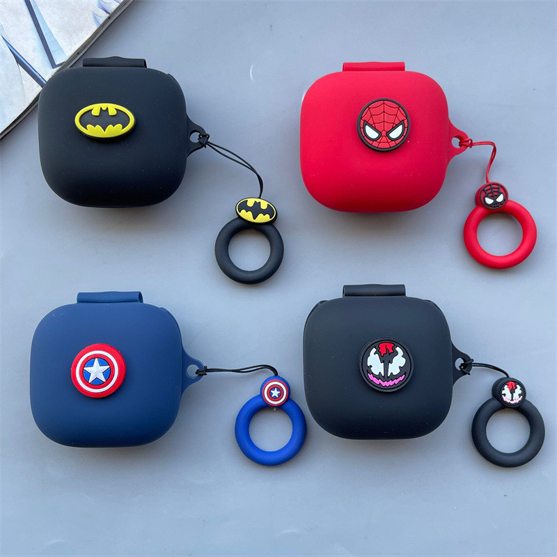 Cartoon Marvel Batman Headphone Case For Beats Fit pro Case Soft Silicone Protective Cover For Beats