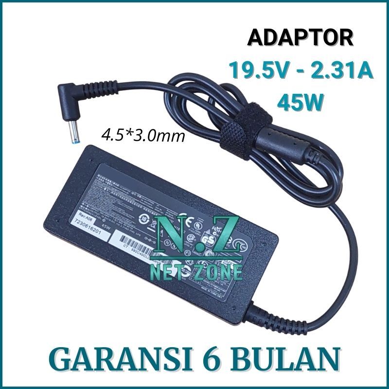 Charger Adapter Laptop HP 14s-cf2517TU 14s-cf1051TU 14s-cf2516TU -NZONE