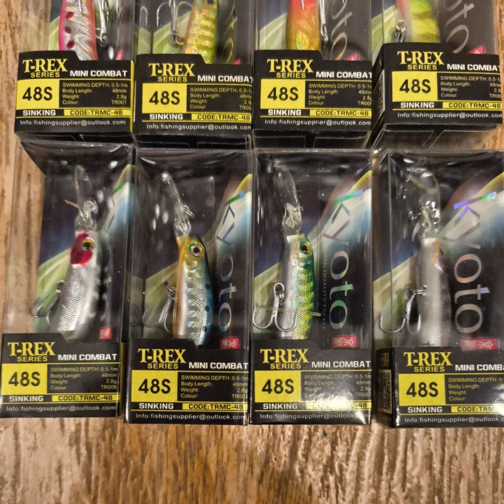 Arsya Gallery Fishing Lure Kyoto T-Rex Mini Combat 48S Sinking Minnow