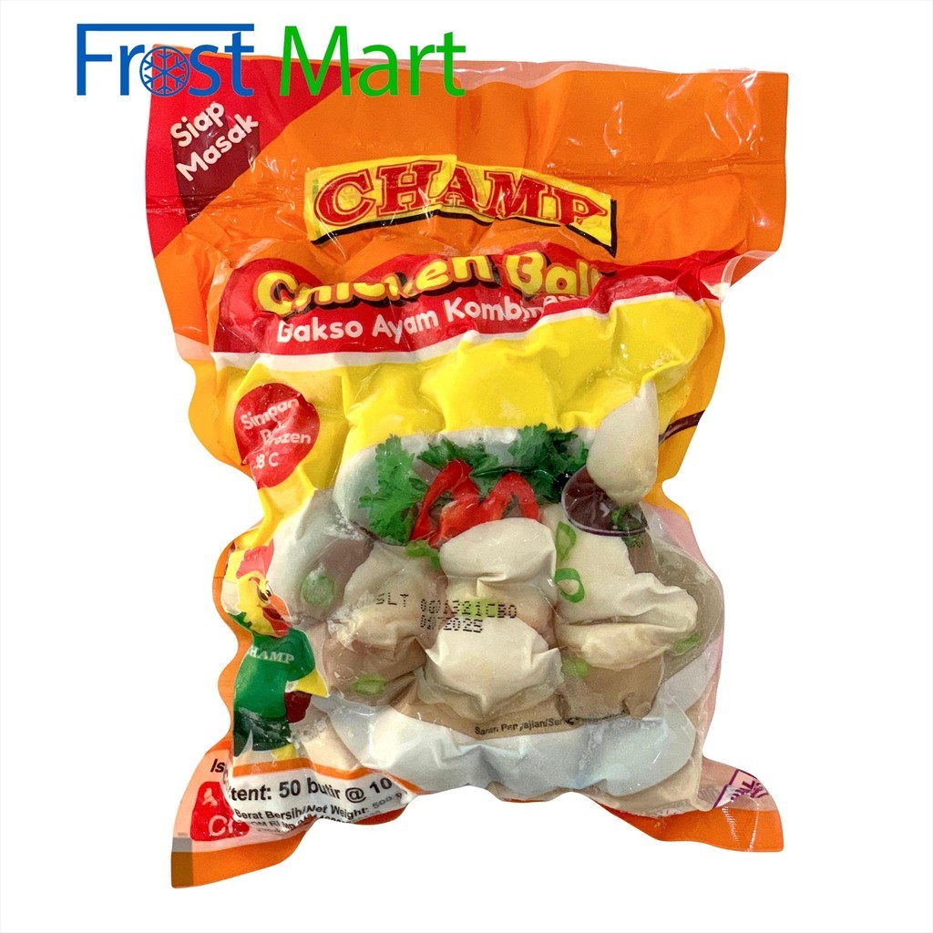 Champ Baso Ayam 500Gr isi 50Pcs