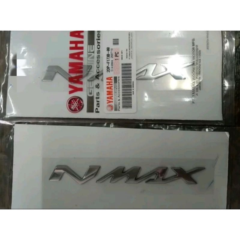 EMBLEM BODY BELAKANG NMAX HARGA SATUAN ORI YGP
