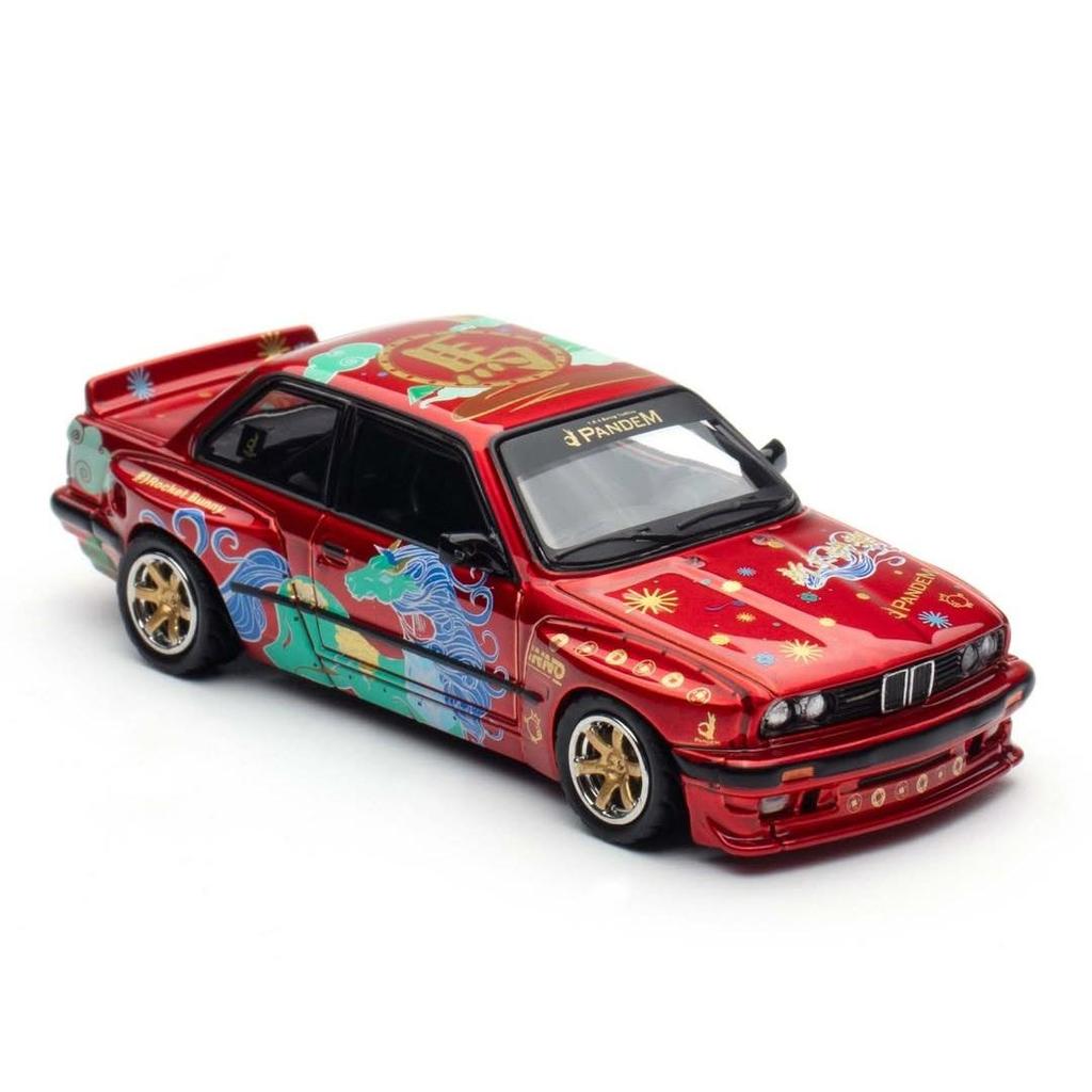 INNO64 BMW E30 Pandem Rocket Bunny Year of the Horse Chinese New Year 2026 Special Edition Limited 8