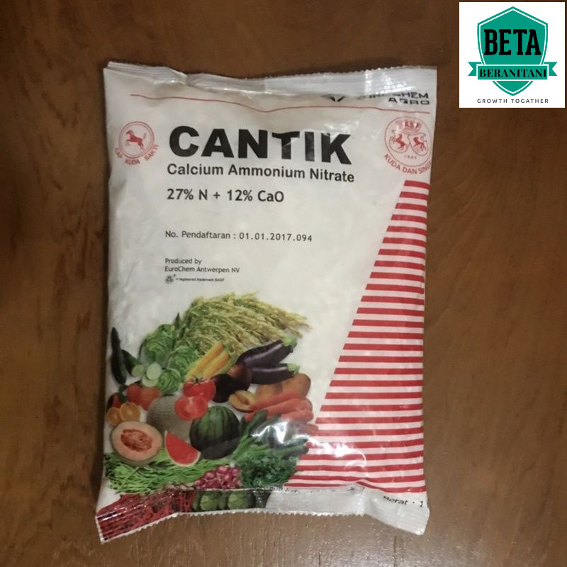 pupuk Cantik kalsium nitrat amonium nitrat Cantik 1 kg