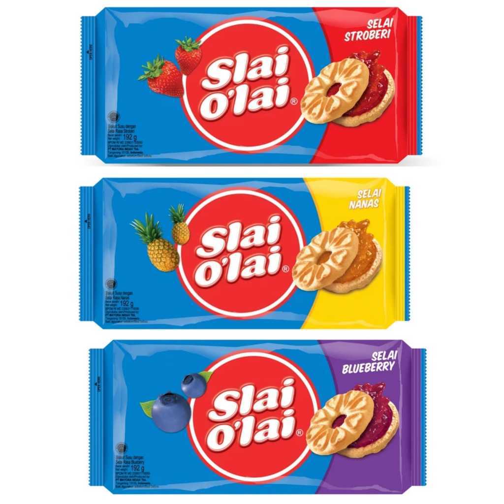 Slai Olai Jumbo 192 Gr - Roma Slai Olai Strawberry / Blueberry / Nanas