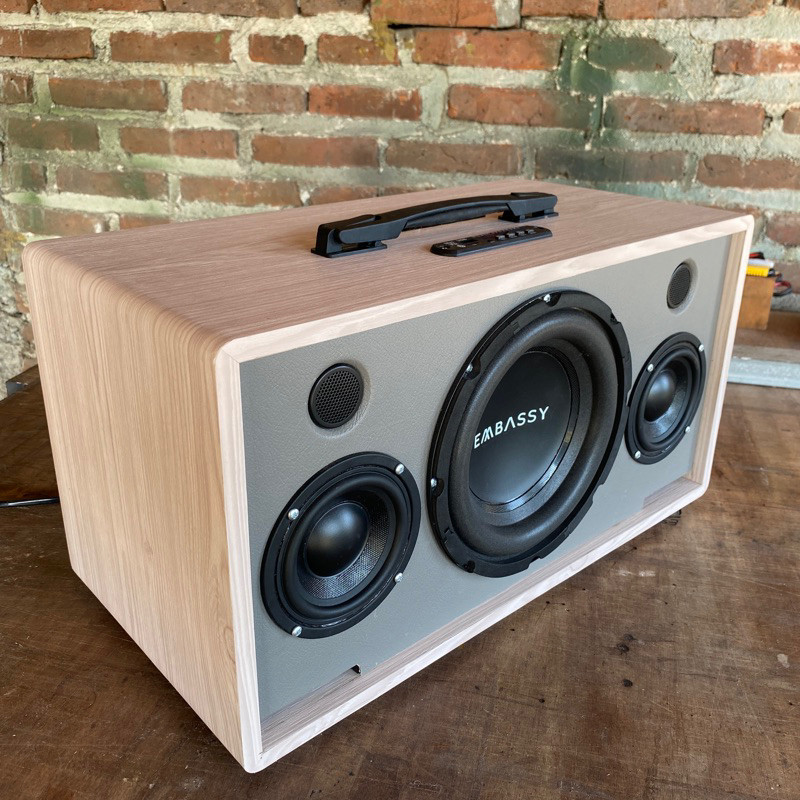 DIY bluetooth speaker || Subwoofer 4 inch