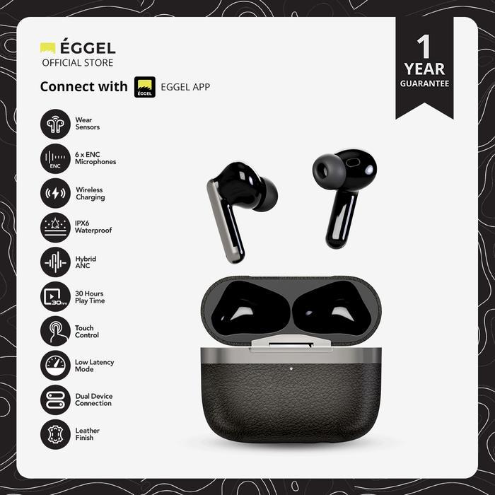 Eggel QuietBuds 3 Hybrid ANC+ENC TWS Bluetooth Earphone