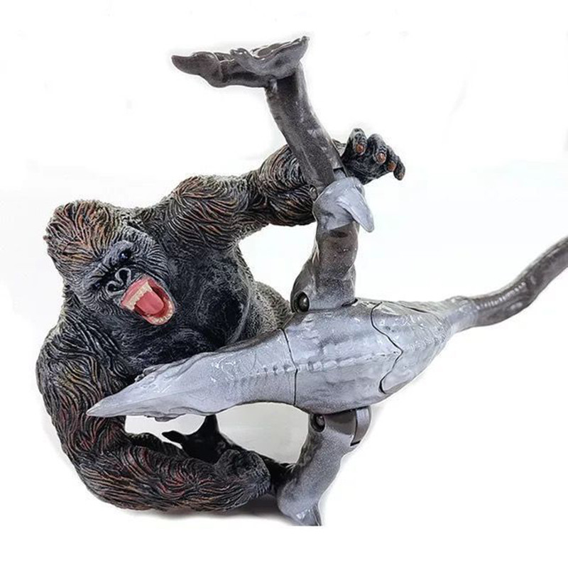 King Kong VS Skull Crawler Model NEW Skull Island Movie Godzilla Action Figure Movable Monster Of Th