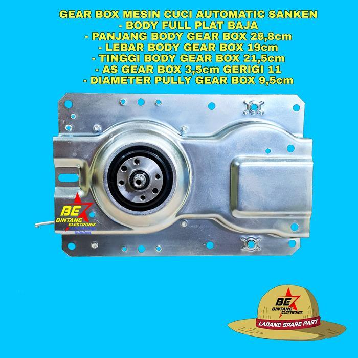 Gearbox mesin cuci Sanken 1 tabung, girbok mesin cuci sanken BNDPart