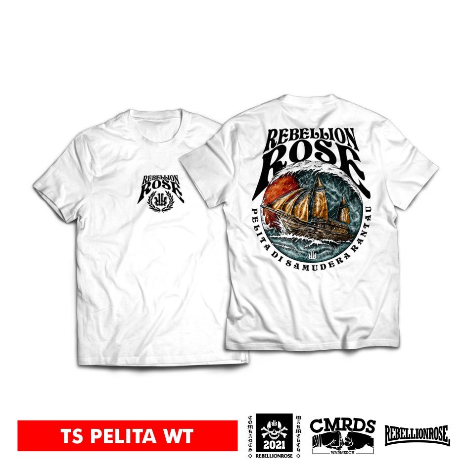 TS PELITA WT - Kaos Rebellion Rose Original
