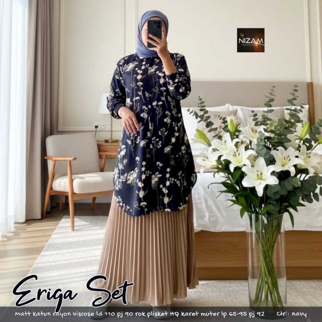 0712  ERIGA SET by NIzAM FASHION