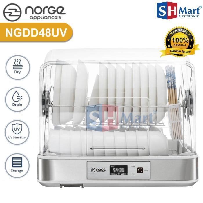 Dish Dryer Norge 4 In 1 NG-DD28UV / NG-DD48UV / NG-DD501UV / NG-DD52UV - 45 LITER