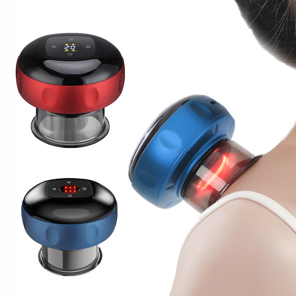 Smart Cupping Vacuum Massage Jars Heating Suction Cup Cellulite Mecal inese Electric Cupping Therapy