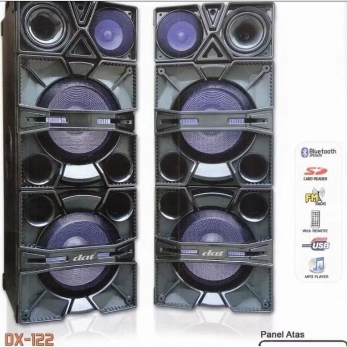 DAT SPEAKER AKTIVE TRANSFORMER DOUBLE WOOFER 12" DX122