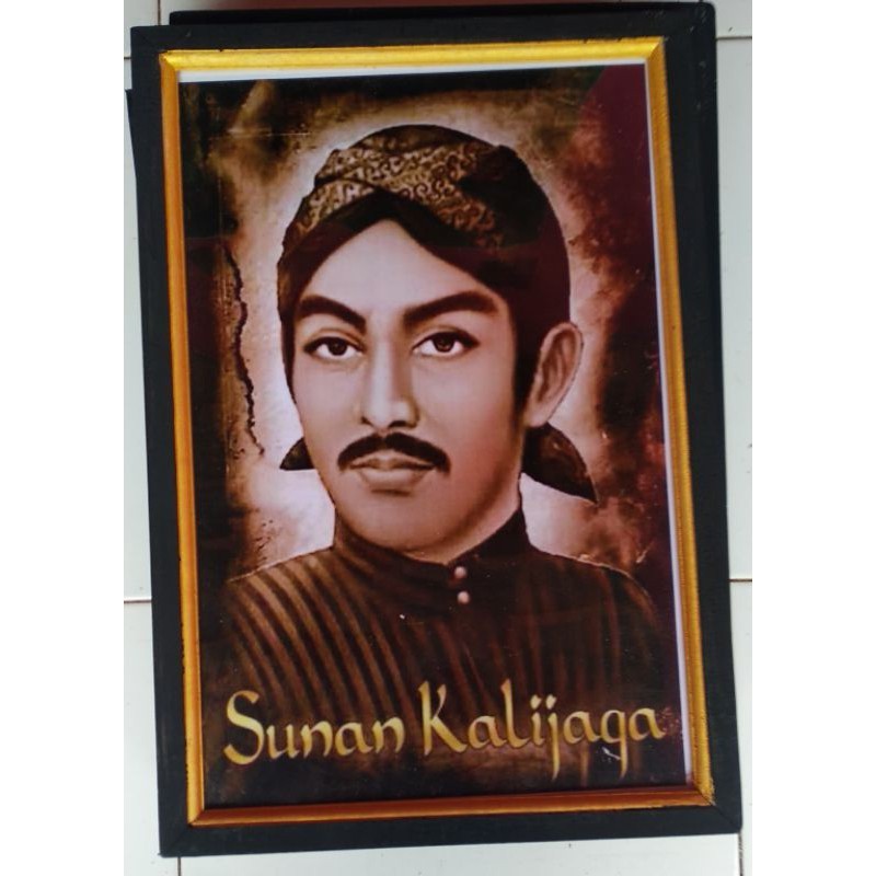 Hiasan dinding murah lukisan cetak murah gambar Sunan Kalijaga
