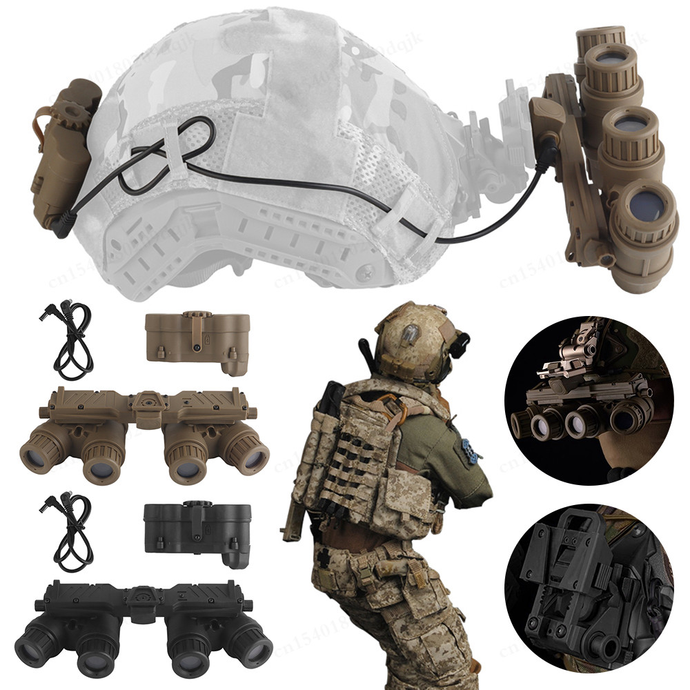 Tactical GPNVG 18 Night Vision Goggles DUMMY Model NVG Holder Helmet Accessories Airsoft Nylon L4G24