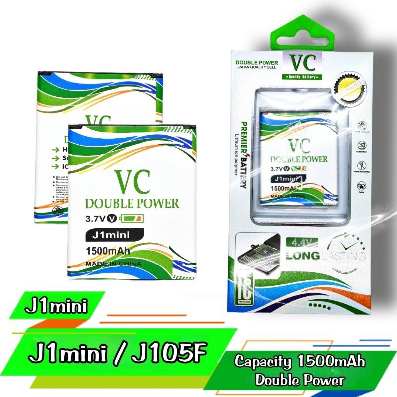 COD Baterai VC DOUBLE POWER J1 MINI/J105F battery batre