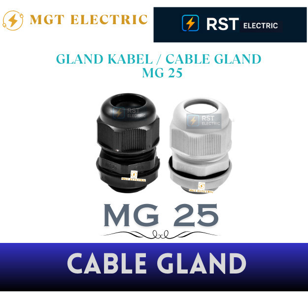 Cable Gland MG25 / Kabel Gland MG25 / Kabel Glen MG25 PVC NYLON