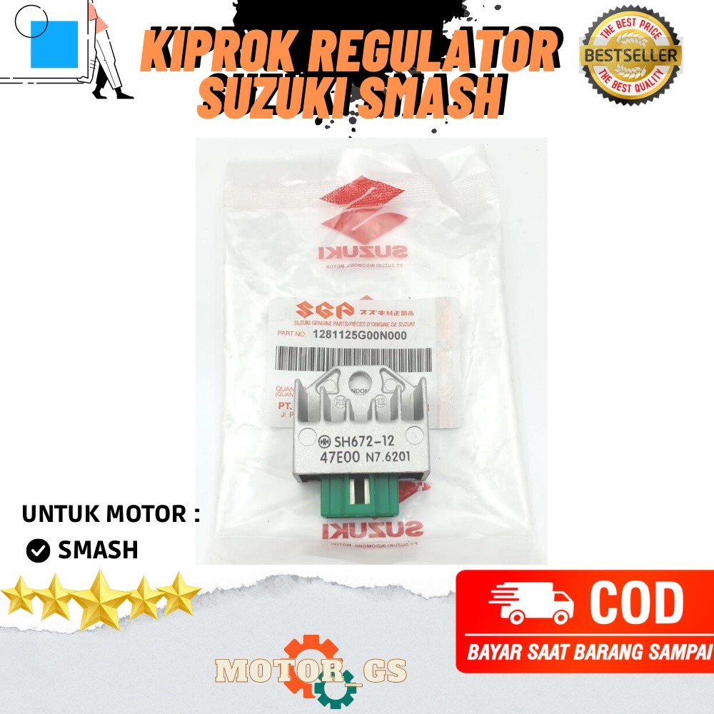 ori Kiprok Regulator Suzuki Spin Skydrive Smash Titan original premium