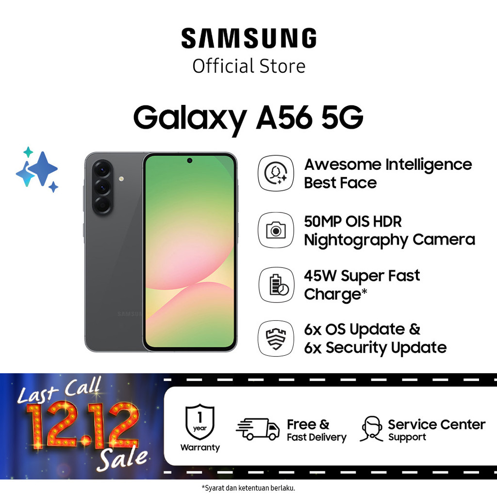 Samsung Galaxy A56 5G 8/256GB - Awesome Graphite