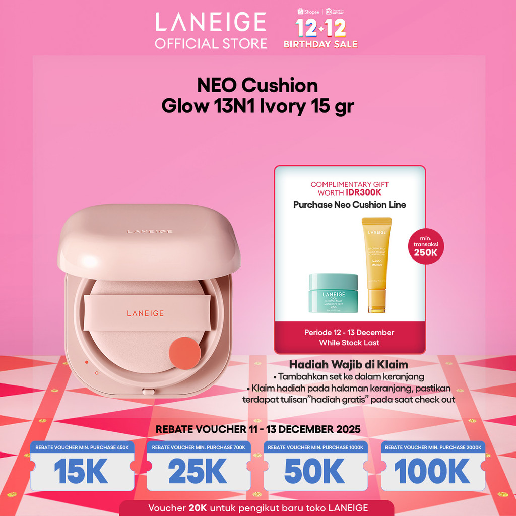 LANEIGE NEO Cushion Glow 13N1 Ivory 15gr