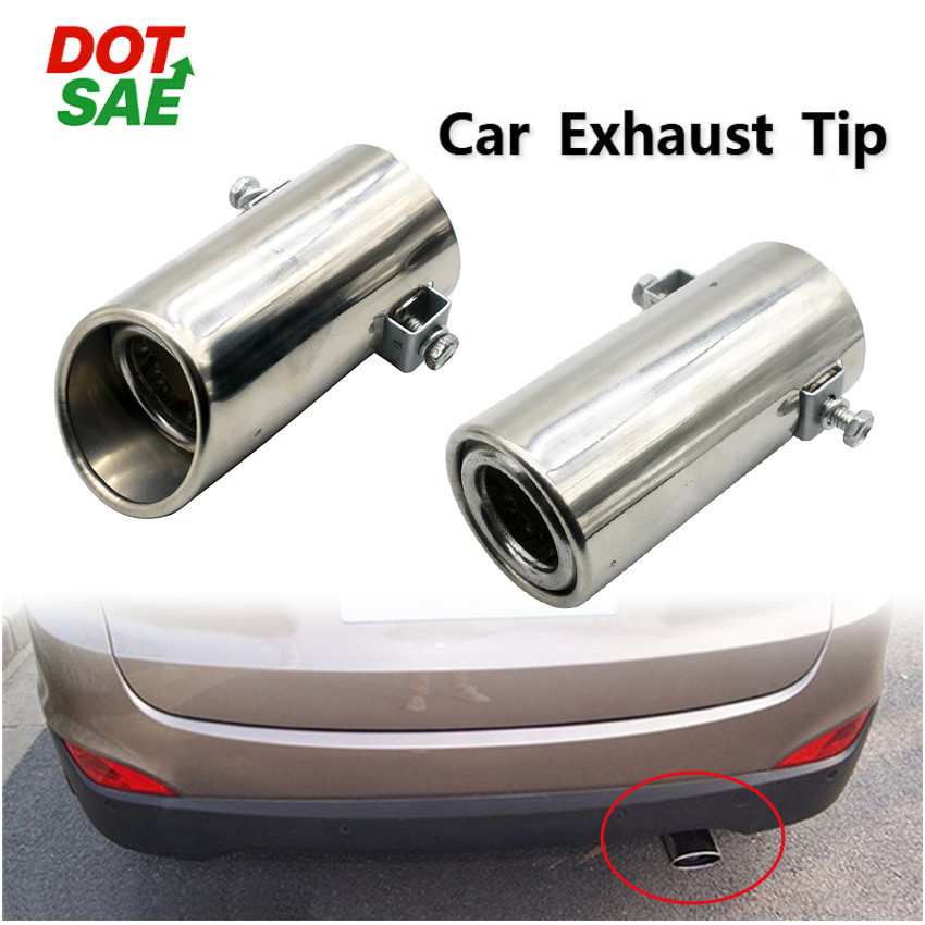 DOT SAE Muffler Ujung Pipa Knalpot Mobil Racing Slincer Knalpot Racing Ekor Knalpot Mobil Variasi