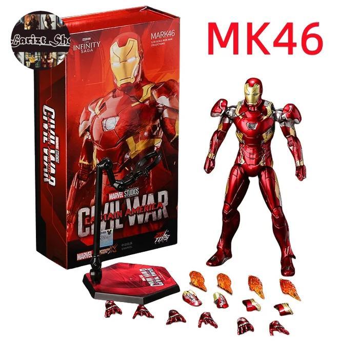 ZDToys ZD Toys Original Marvel Avengers Ironman Iron Man mark 1 2 3 4 5 6 7 8 9 10 11 12 13 14 15 16