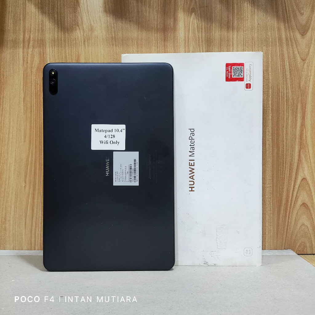 Huawei MatePad 10.4" Ram 4GB Rom 128GB  Second Resmi