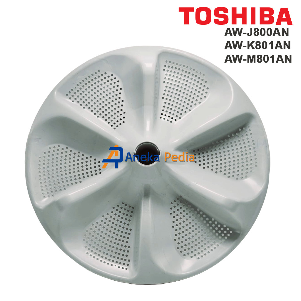 PULSATOR TOSHIBA AW K801AN J800AN M801AN Baling Pulisator Mesin Cuci 1 Tabung Top Loading Thosiba 8 