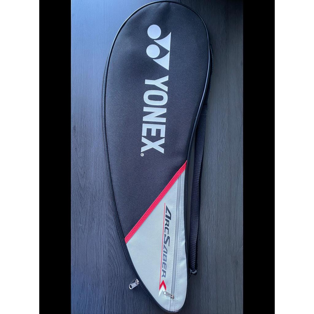 Tas Badminton Soft Cover Bawaan Raket Yonex High End Seri Arcsaber 1R 1 Resleting Original