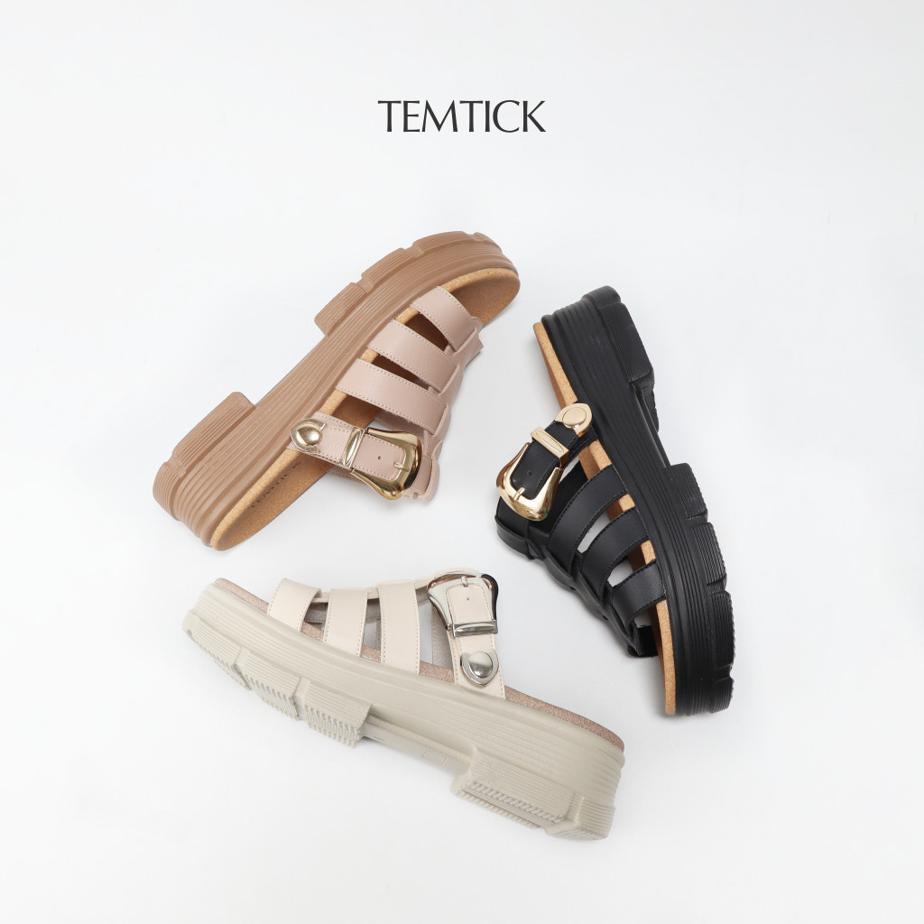 Sandal Terbaru Viral Cocok Untuk Hangout Sendal Wanita Keren Empuk Buat Jalan Elegan Model Korean Te