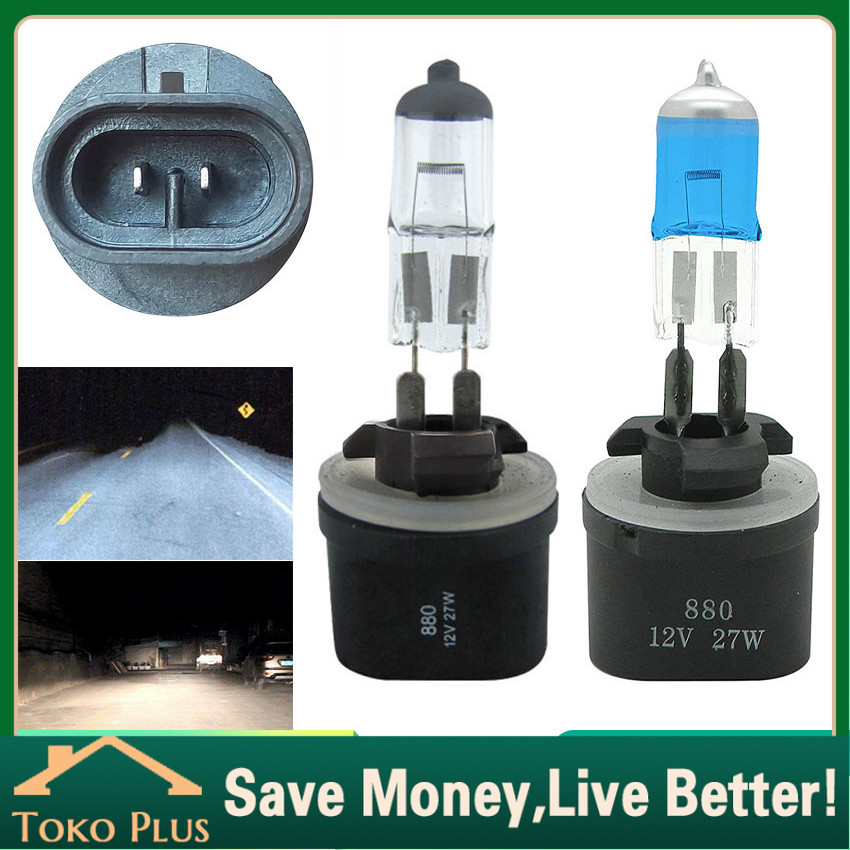 Lampu Halogen Mobil H27 880 / 881 12v 27w Halogen Lampu Mobil