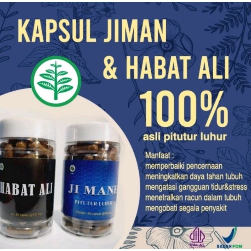 Jiman E Pitutur Luhur Kapsul Herbal Detoksifikasi