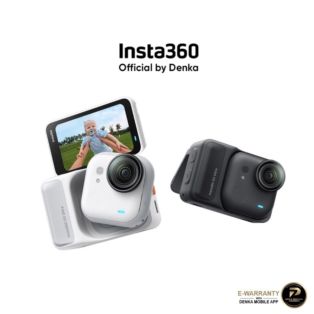 Insta360 GO Ultra Action Camera 4K UltraHD Kamera Kecil Waterproof
