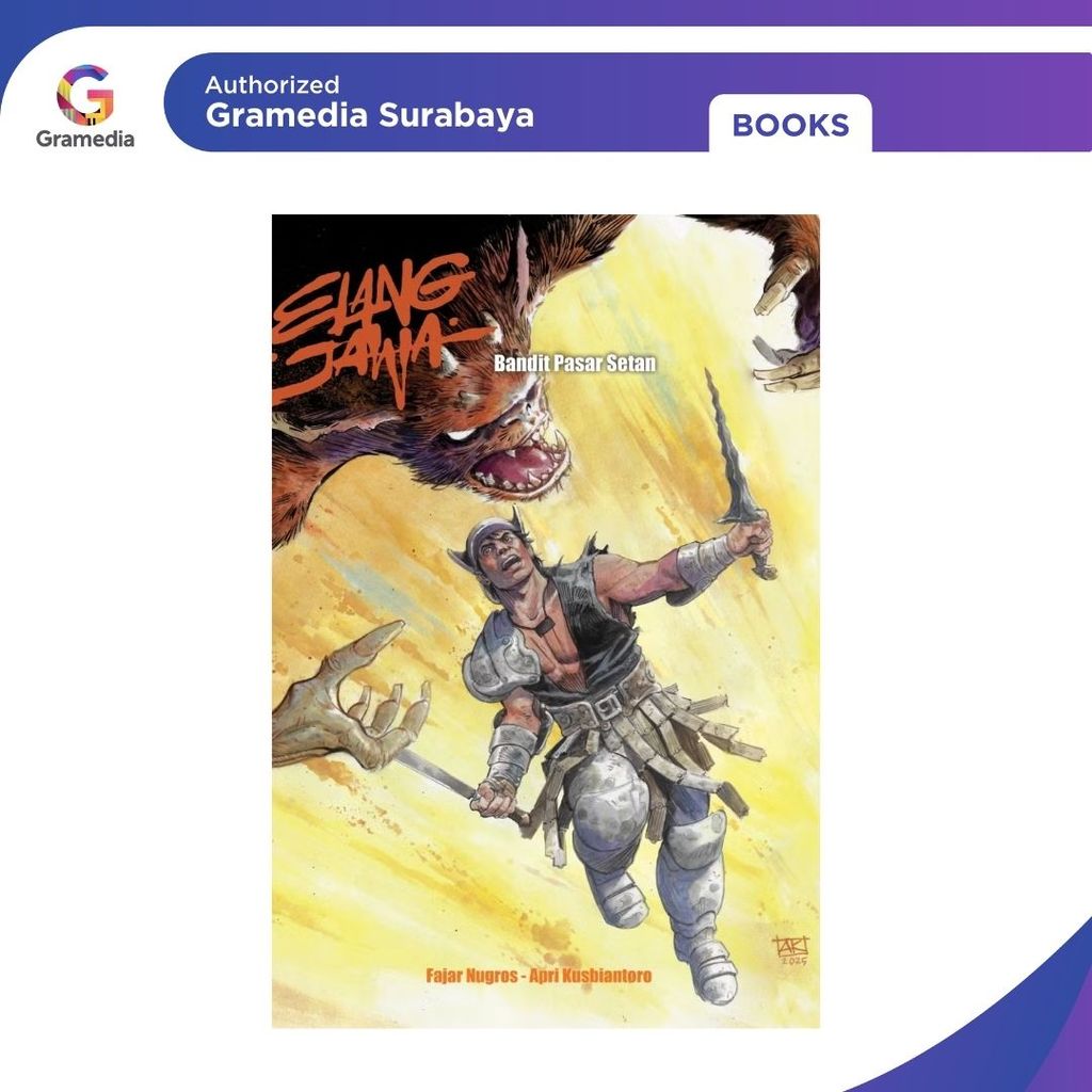 Gramedia Surabaya - Elang Jawa - Bandit Pasar Setan (Apriyadi Kusbiantoro, Fajar Nugros)
