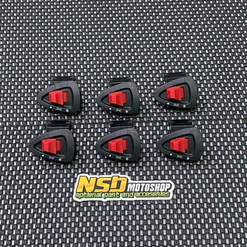 Saklar ON OFF Revo Merah Saklar ON OFF Model Oval Model Vietnam