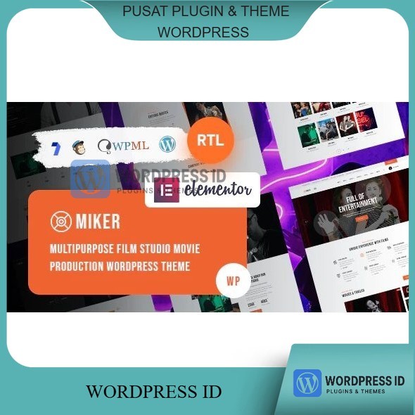 Miker – Movie and Film Studio WordPress Theme