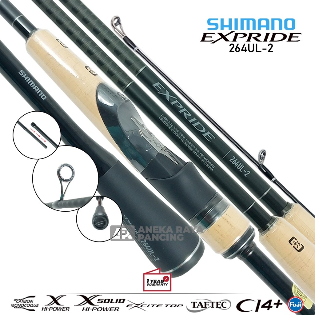 Joran Shimano EXPRIDE 2022 | Joran Ultralight Shimano | Joran Baitcasting Shimano