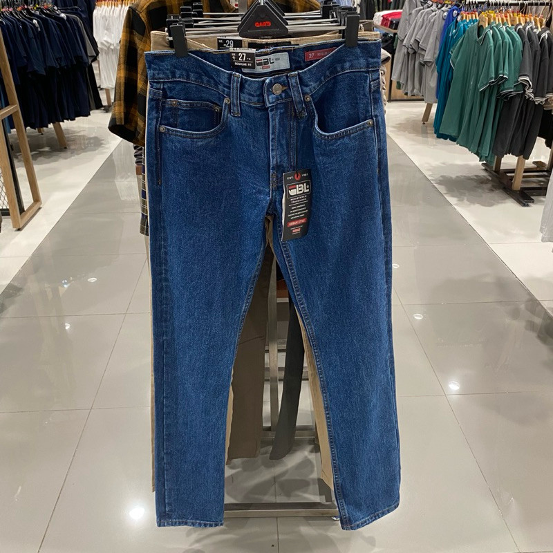 Gabrielle Celana Panjang Jeans Denim Pria Regular dan Slim Fit
