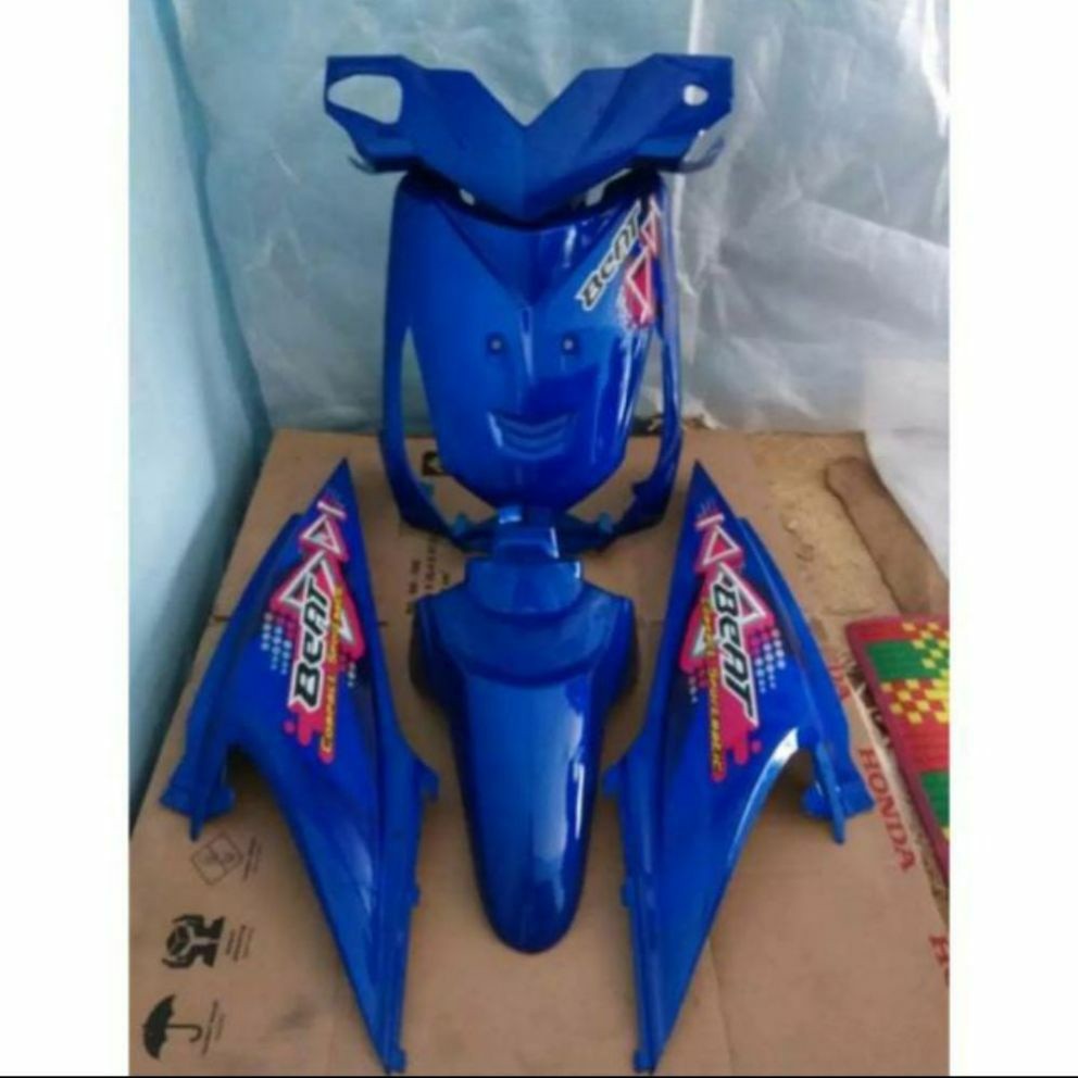 Full Body Motor Beat Karbu Biru Tua ABS